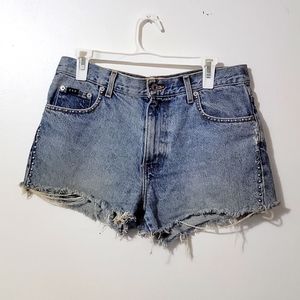 Vintage cut off Express studded jeans